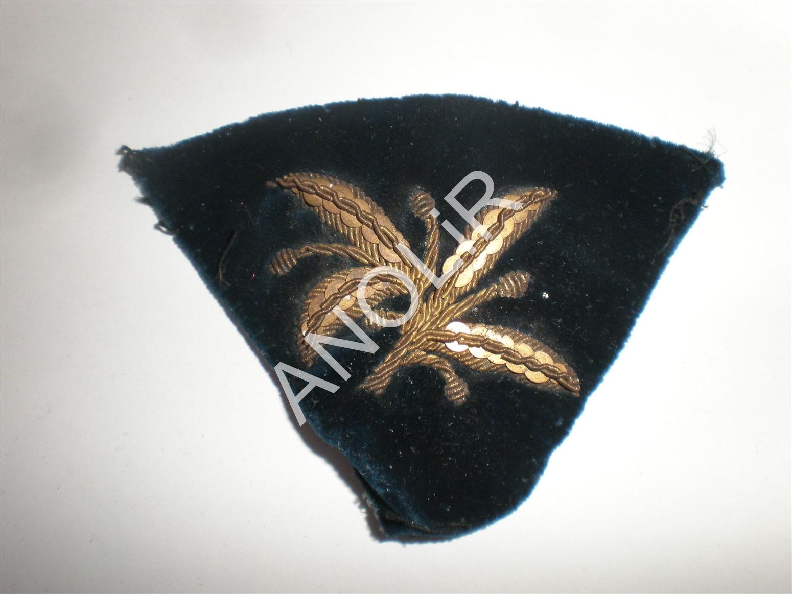 1914: Insigne de collet en tissu