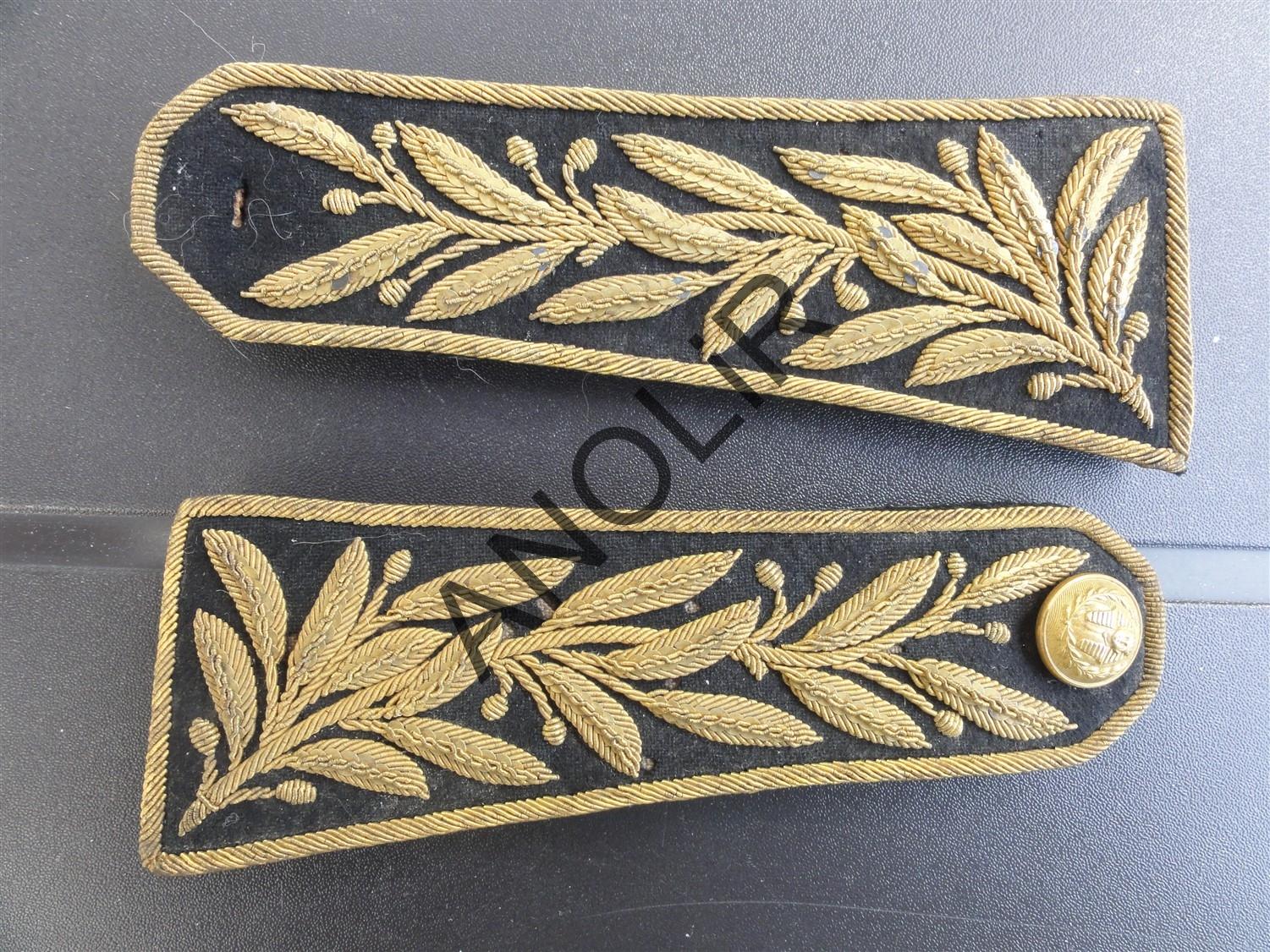 1901: épaulettes d' interprète, grande tenue