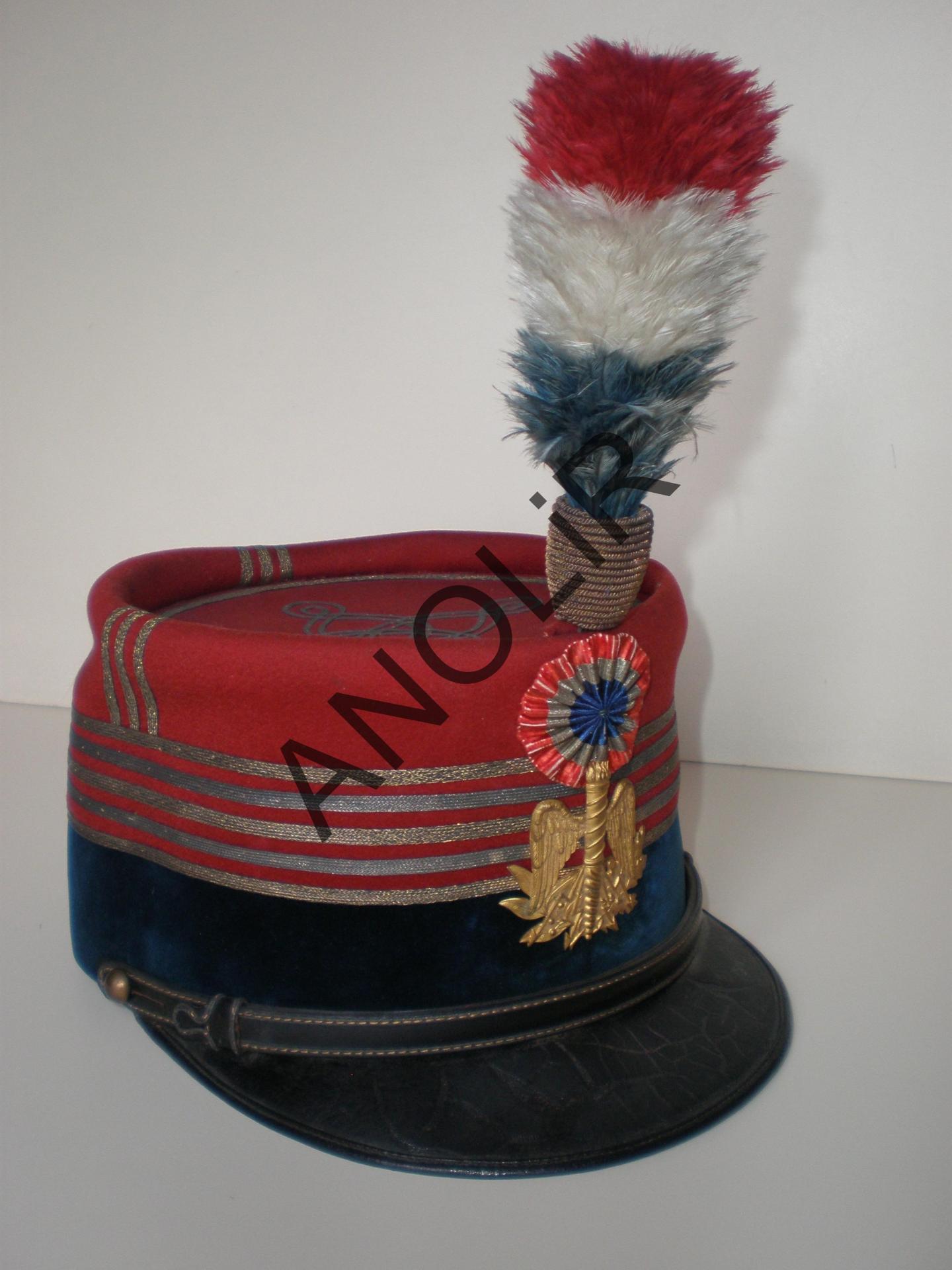 1874: képi d'officier principal interprète d'état-major